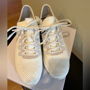 “Ash” white tennis shoes